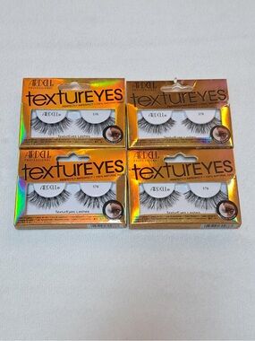 Ardell TextureEyes False Strip Lashes in style 576 - 4 Pack Bundle